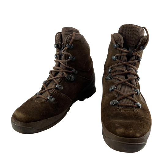 British Army HAIX Brown Desert Combat Boots - Size 8W