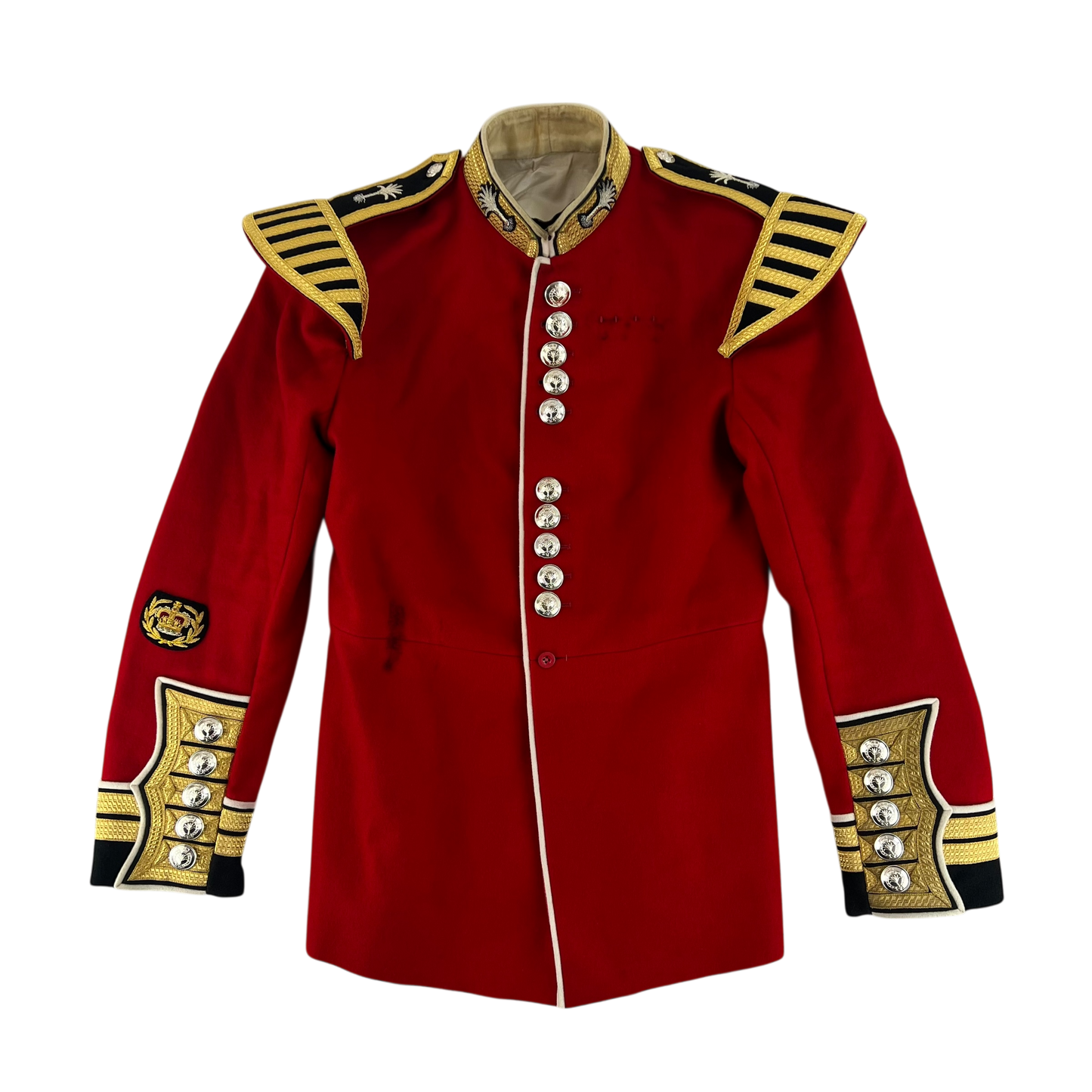 British Army Footguard's RHQ WO2 Pattern Jacket w/ Wings - Welsh Guards - Medium