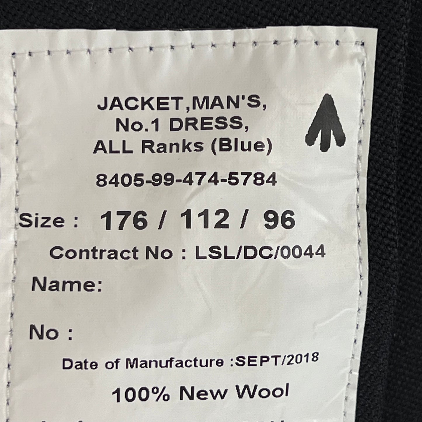 British Army No. 1 Dress Jacket - Adjutant General's Corps - Large 176/112
