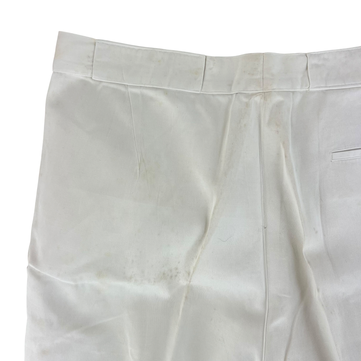 British Merchant Navy 50s Tropical White Trousers - W36 L30