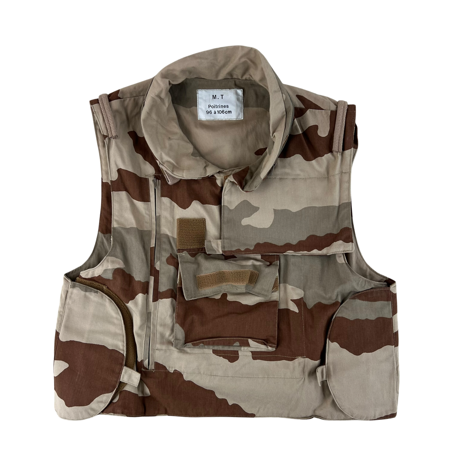 French Army Desert Camouflage Body Armour Vest - Medium / Large