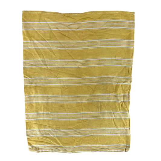Finnish Army WW2 Pillow Case - Yellow Stripe Pattern