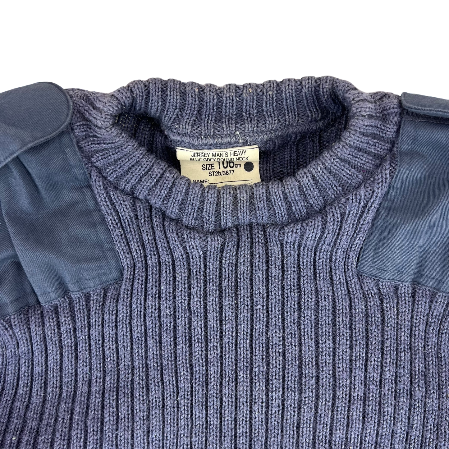 British Royal Air Force RAF Wool Crew Neck Pullover Jersey Jumper - Large 106cm