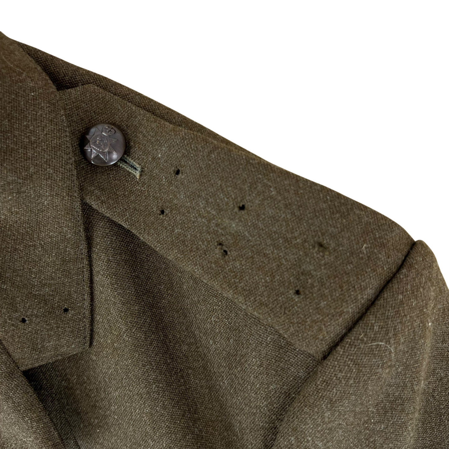 British Army Old Pattern No. 2 Olive Brown Dress Jacket - PWRR - Large