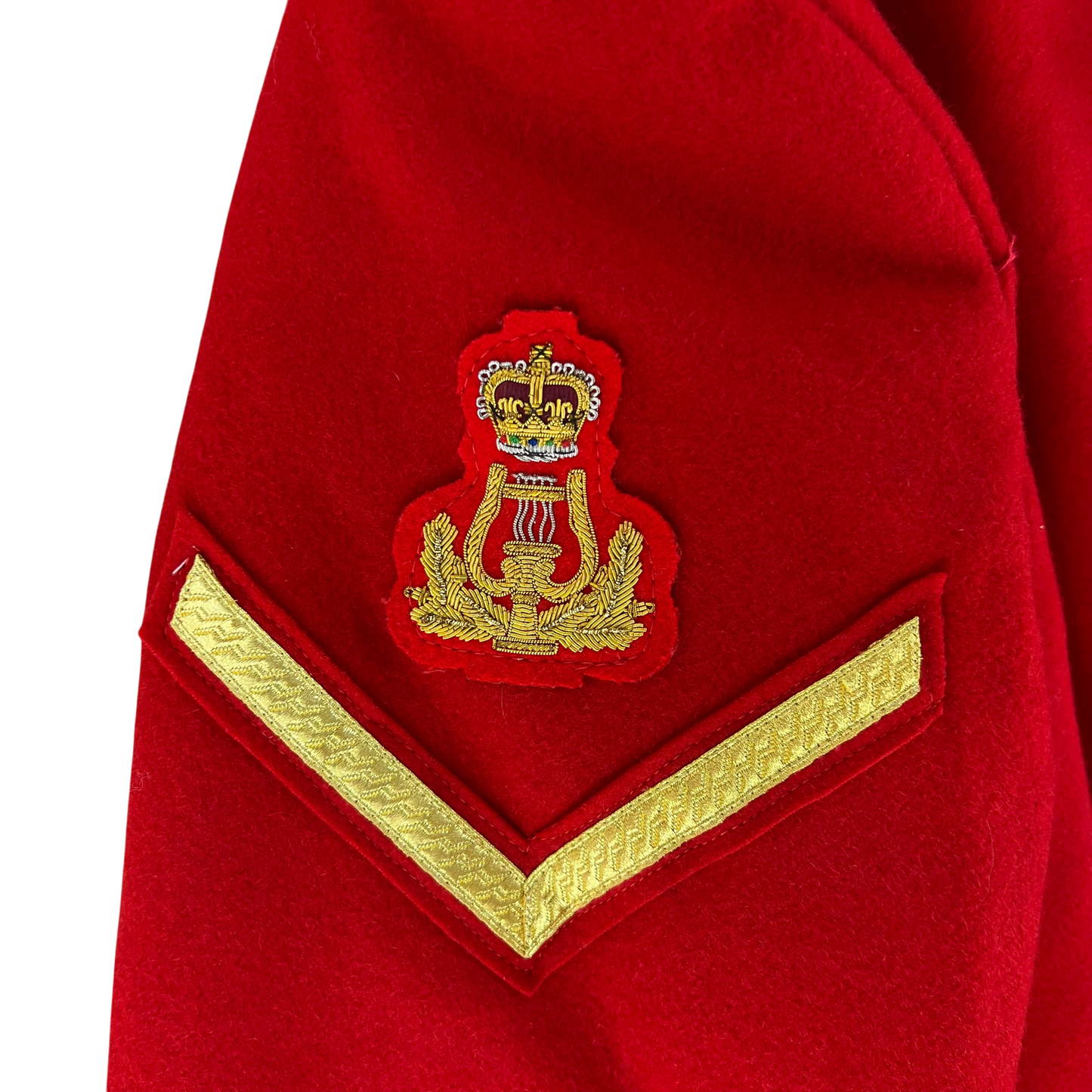 British Army Red Tunic Jacket - Queen's Division Minden Band - Medium