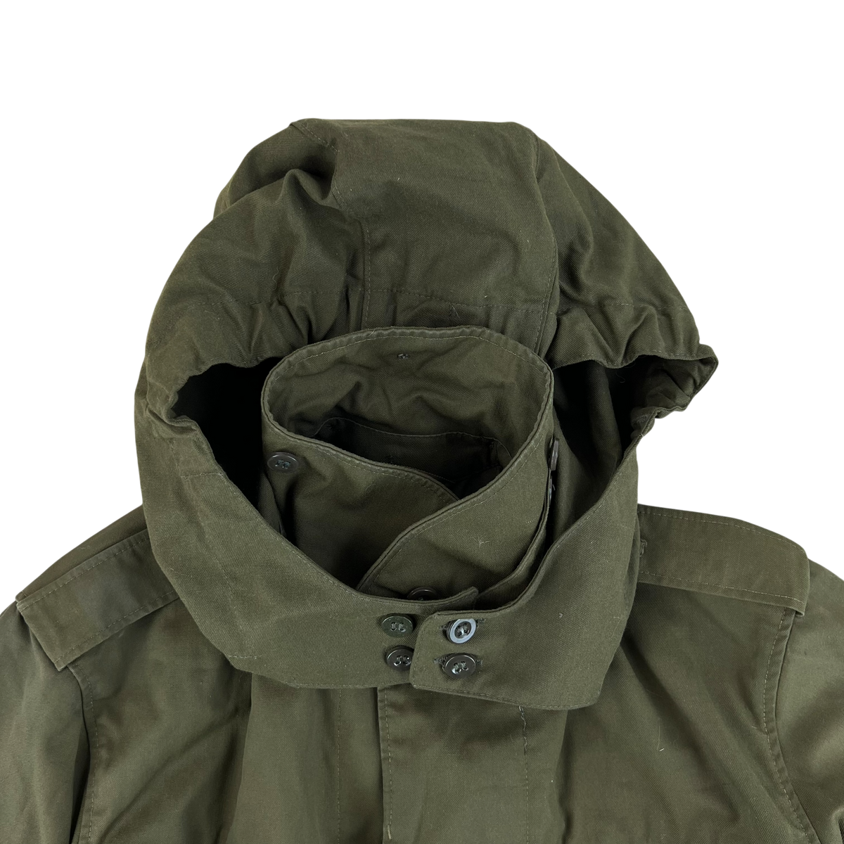 Czechoslovak Army M85 Field Parka Olive Green w/ Hood - Medium 172/94
