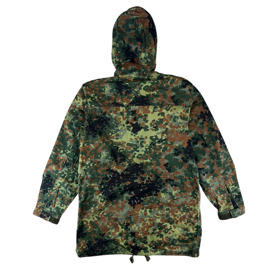 German Army Flecktarn Camouflage Combat Parka - Large GrNr 12