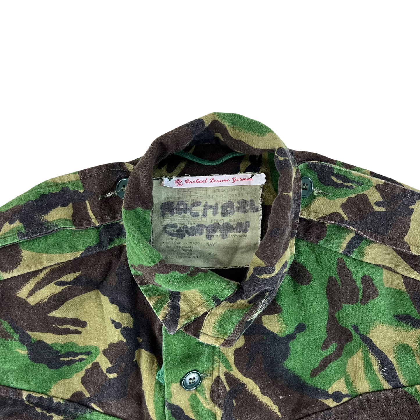 British Army S94 Pattern Woodland DPM Camo Combat Smock - Medium