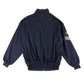 British Army / Tri-Services Navy Blue PTI Tracksuit Top Jacket - Large