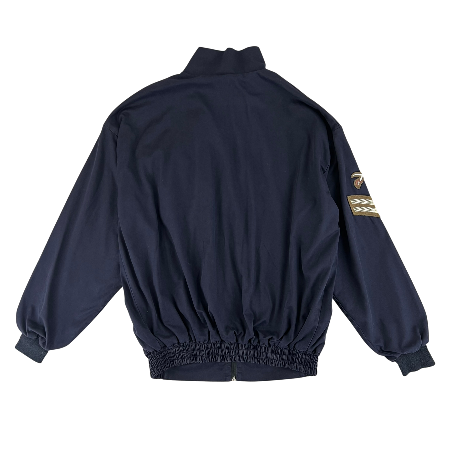 British Army / Tri-Services Navy Blue PTI Tracksuit Top Jacket - Large