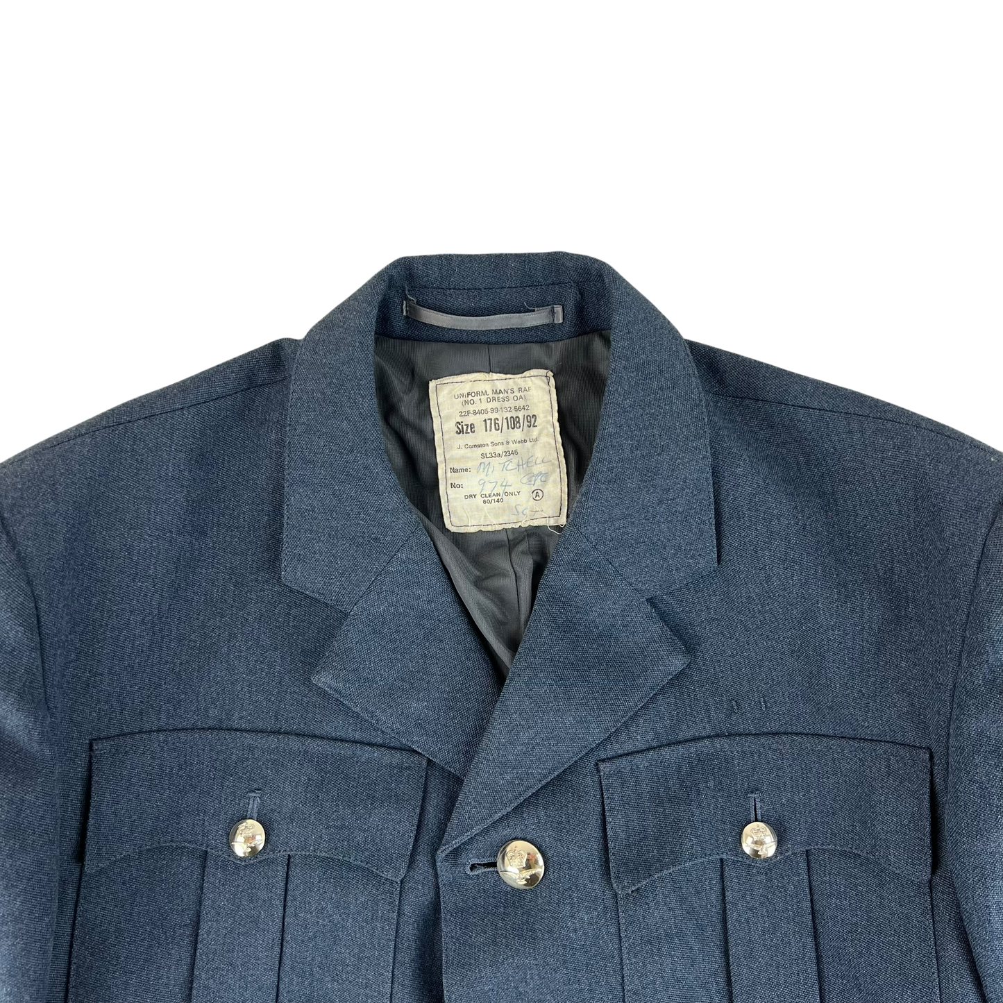 British Royal Air Force No. 1 Dress Jacket - Large 176/108
