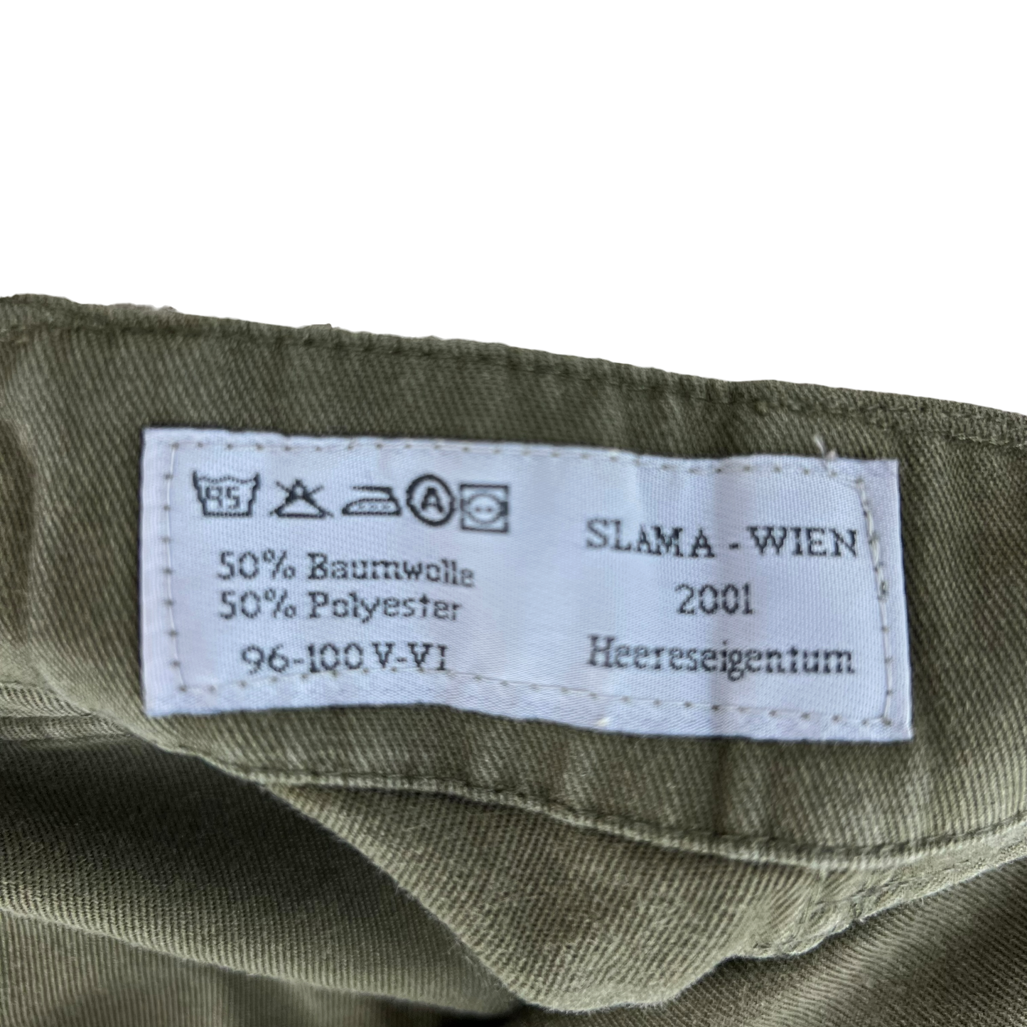 Austrian Army Anzug 75 Olive Drab Trousers - W36 L32