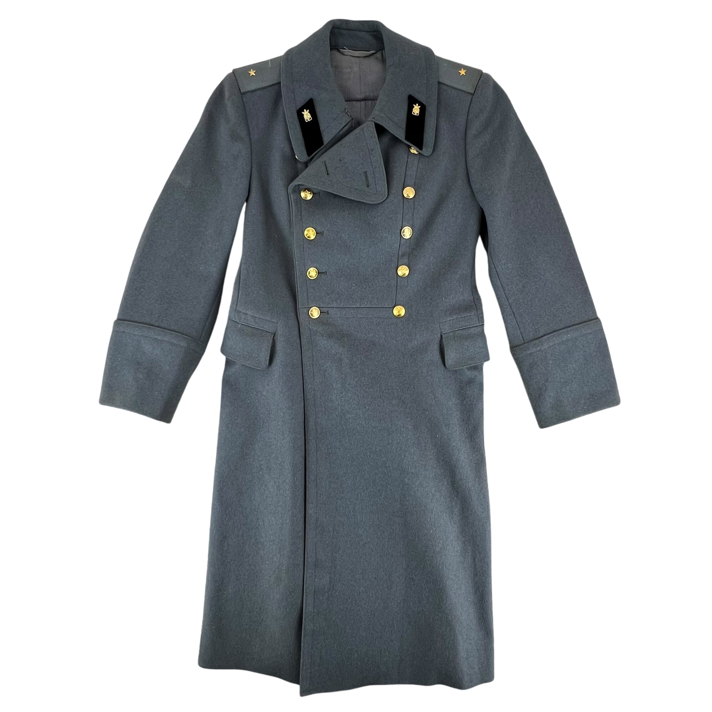 Soviet Army Officer's Greatcoat Construction Corps - Small