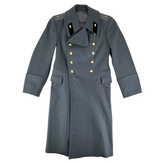 Soviet Army Officer's Greatcoat Construction Corps - Small