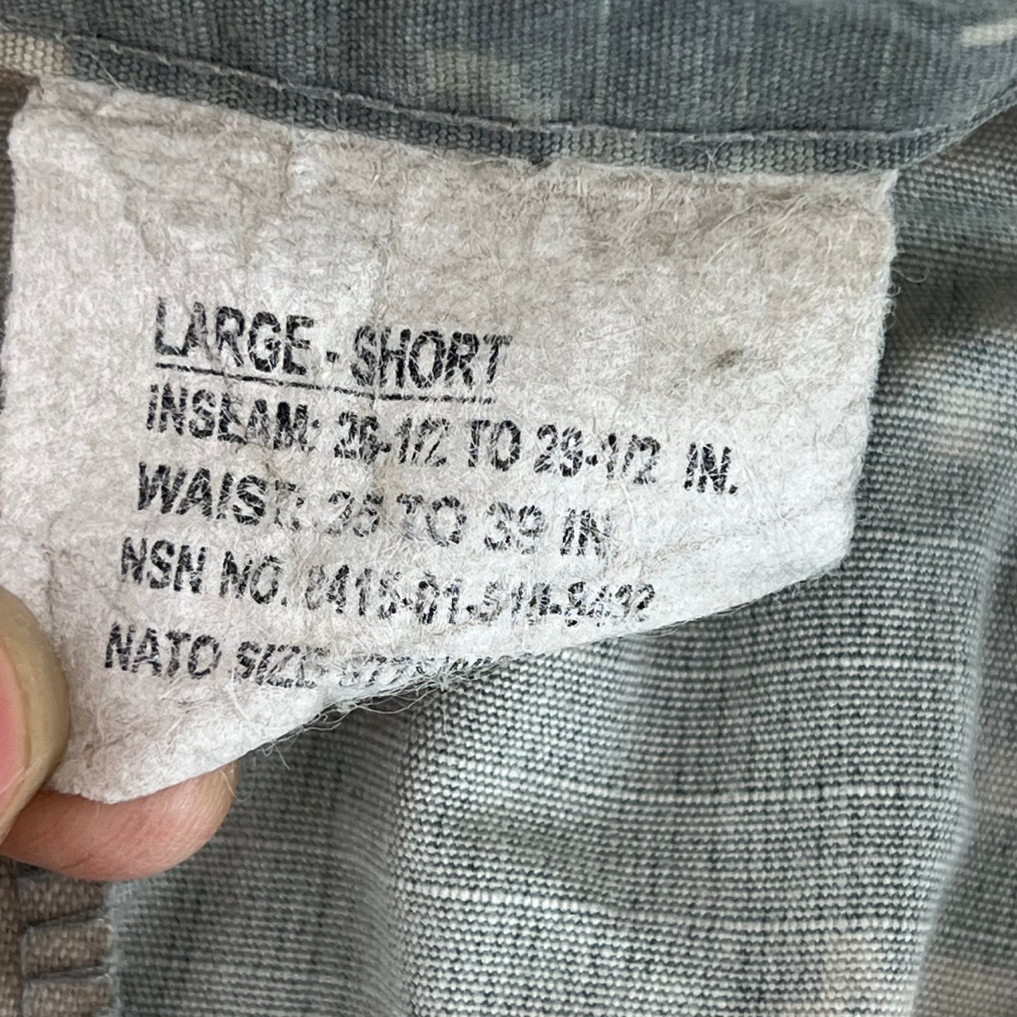 US Army UCP Pixel Camo ACU BDU Ripstop Combat Trousers - W38 L30