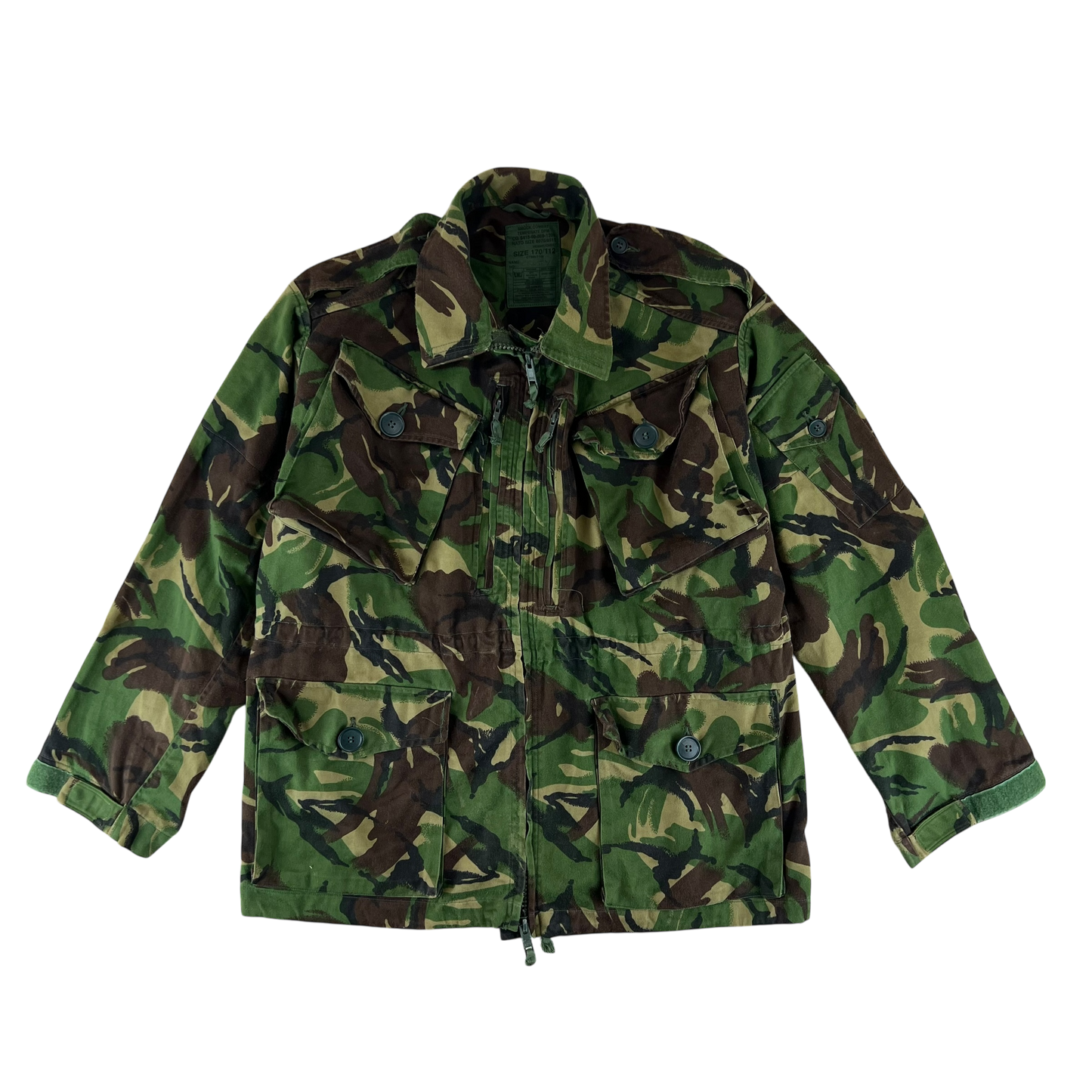 British Army 94 Pattern Woodland DPM Camo Combat Smock - Large 170/112