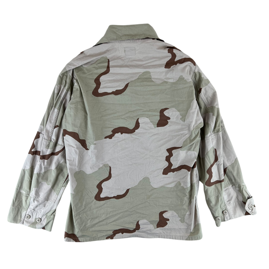 US Air Force Tri-Colour Desert "Coffee Stain" Camo Combat Jacket - Large