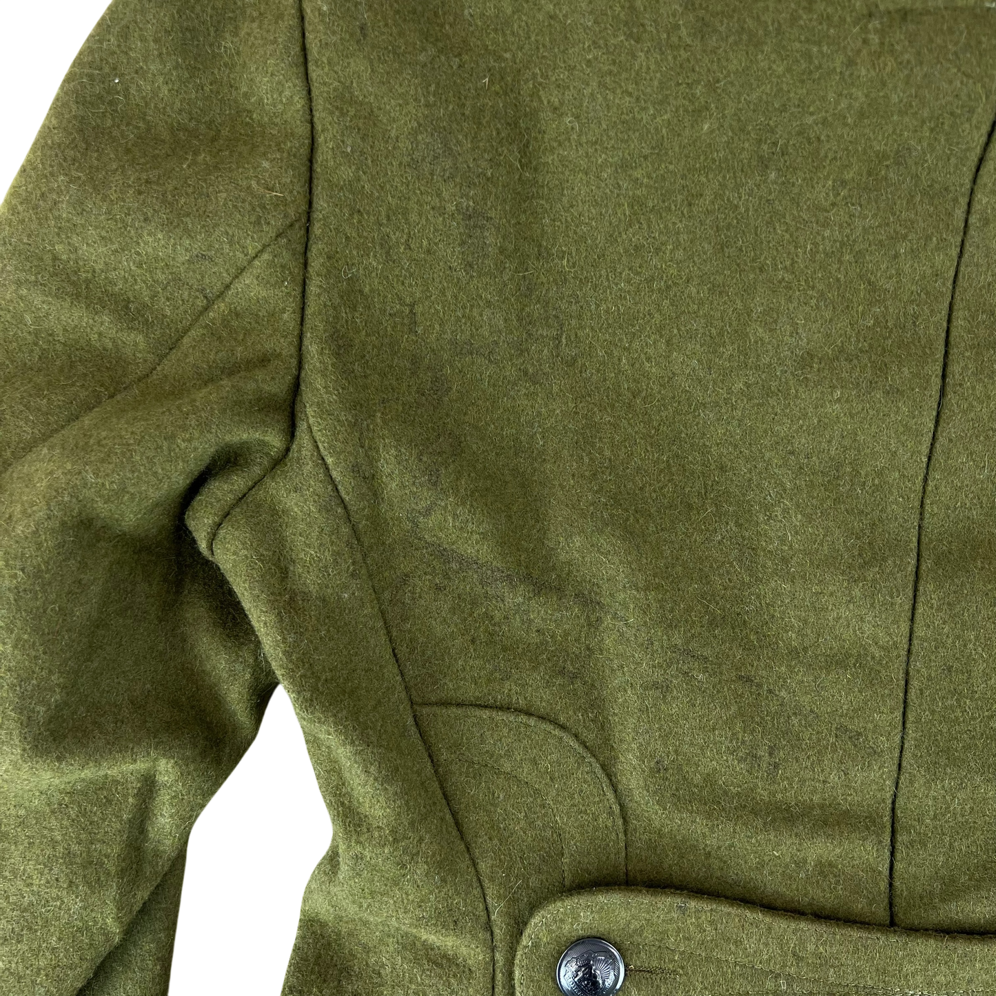 Romanian People's Army Khaki Wool Greatcoat - Small