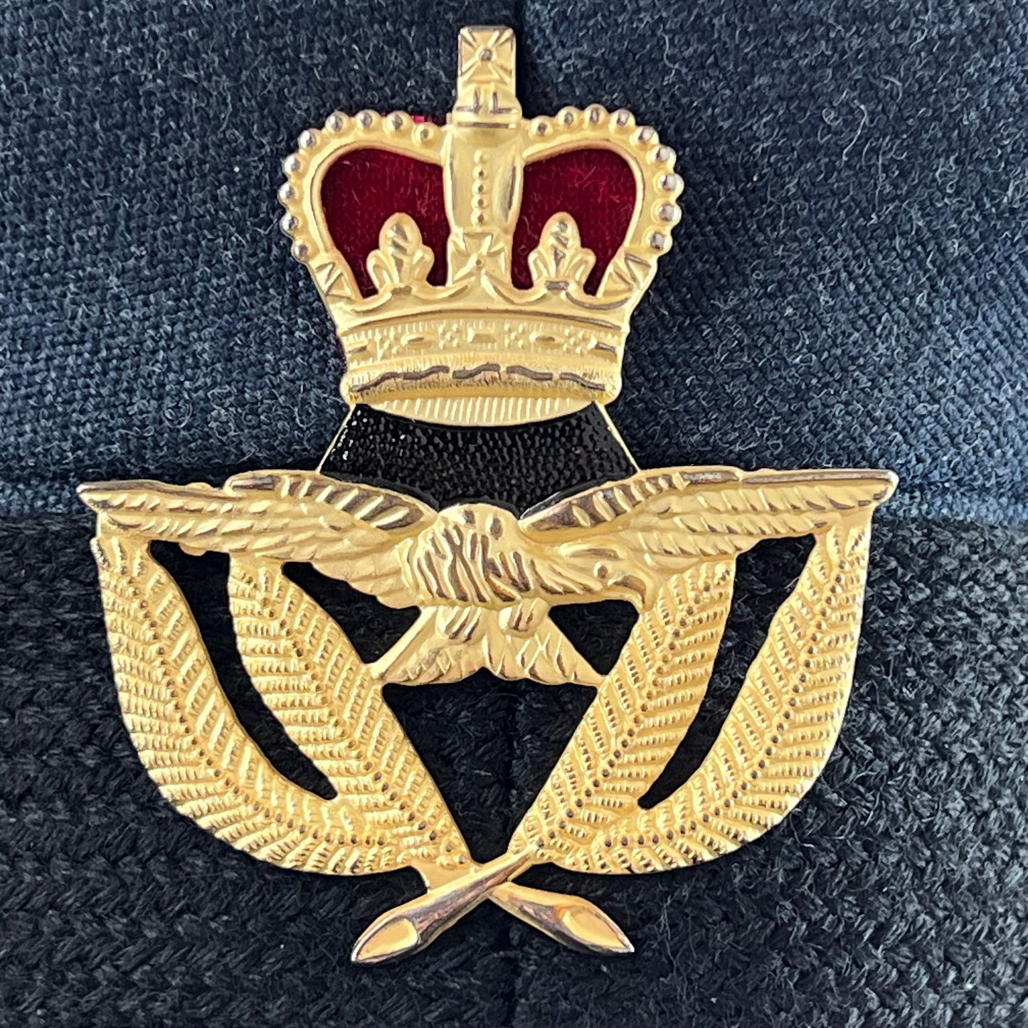 British RAF Peaked No. 1 Warrant Officer's Dress Cap - Small 55cm