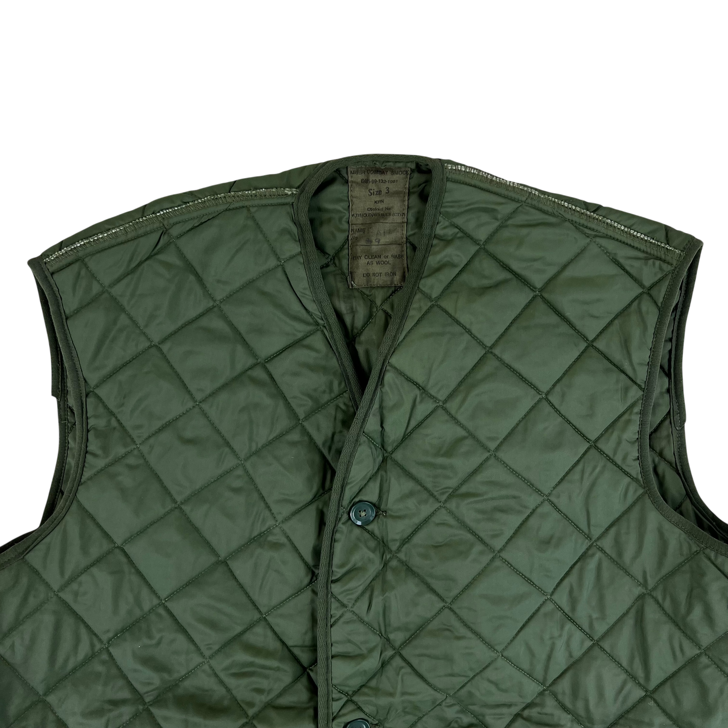 British Army Cold Weather Jacket Gilet Liner - Large SIZE 3
