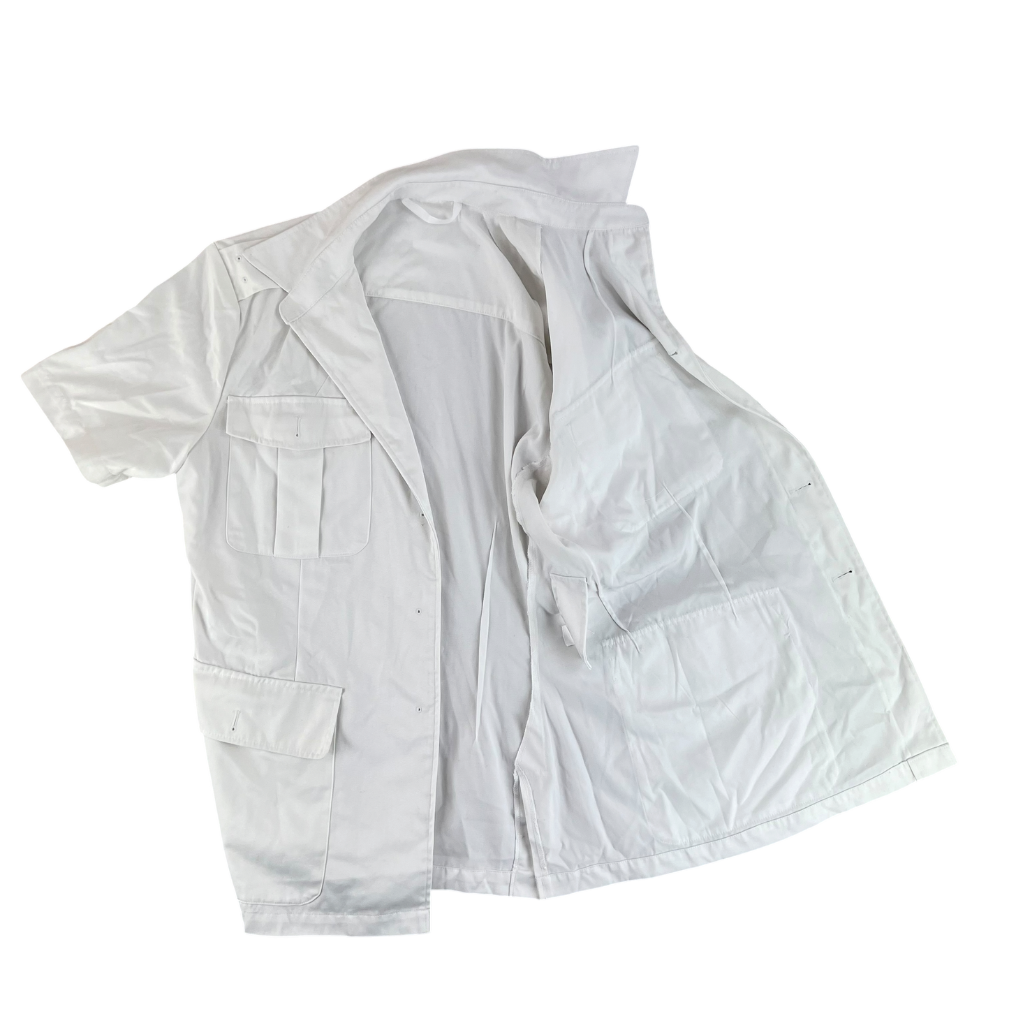 British Royal Navy Tropical No. 1BW Bush Jacket - Large 188/112cm