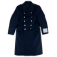 Finnish Navy Wool Blend Women's Greatcoat - Medium
