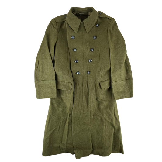 Romanian People's Army Khaki Wool Greatcoat - Medium