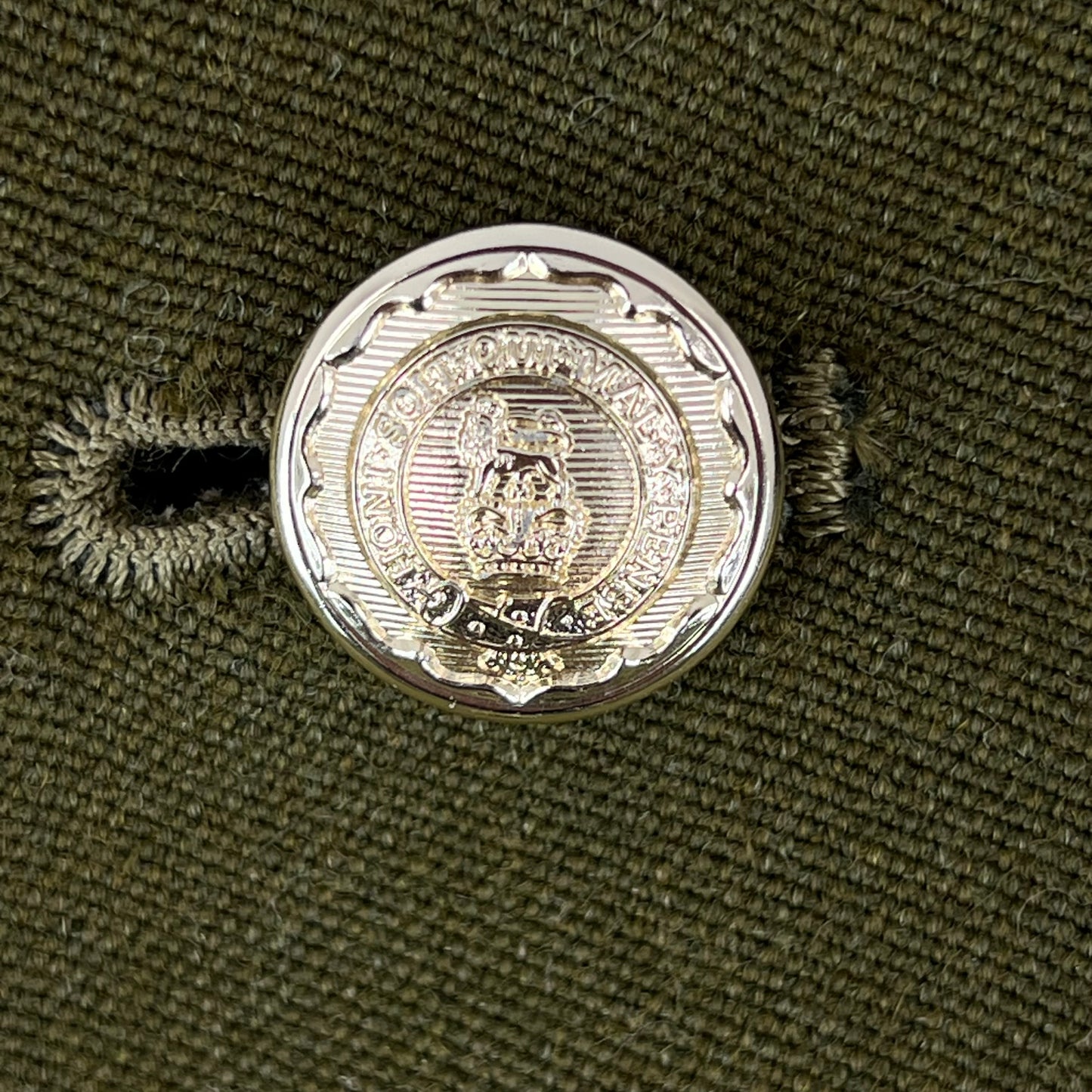 British Army 1980 Pattern No. 2 Olive Green Dress Jacket - RLC - Medium 170/100