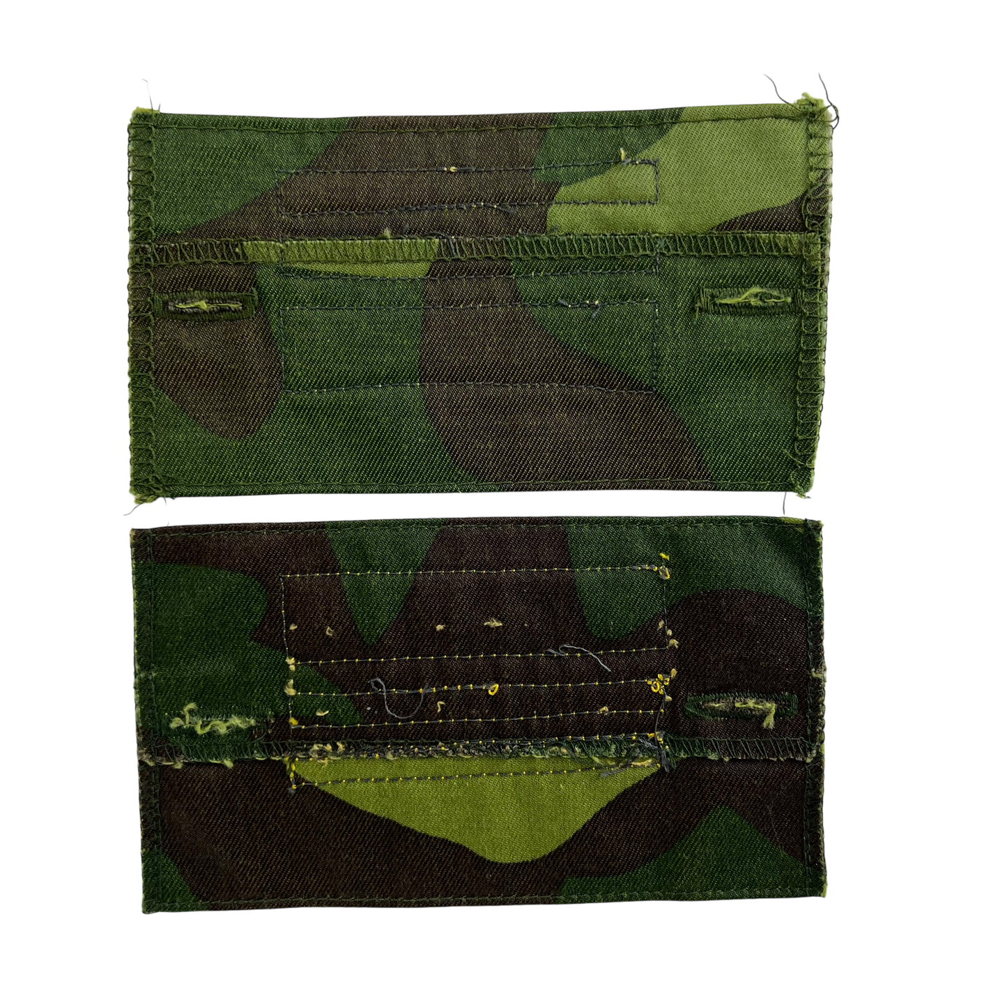 Finnish Army M91 Camo Pair of Senior Lieutenant Rank Cuff Tabs