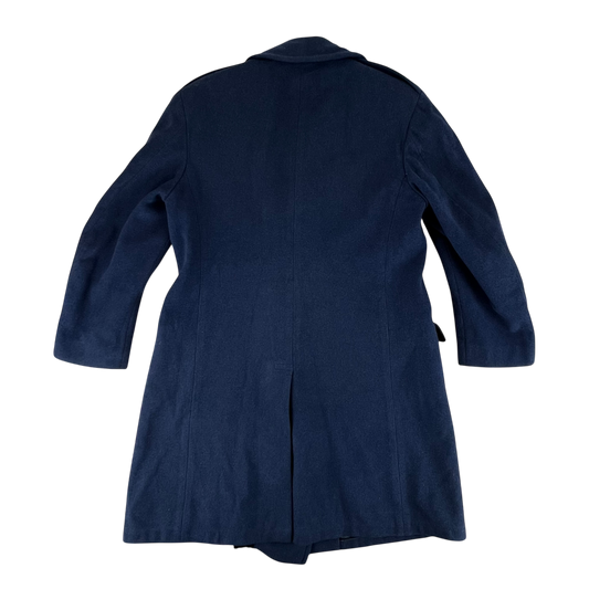 US Air Force 40s Blue Wool Greatcoat - Large 43R