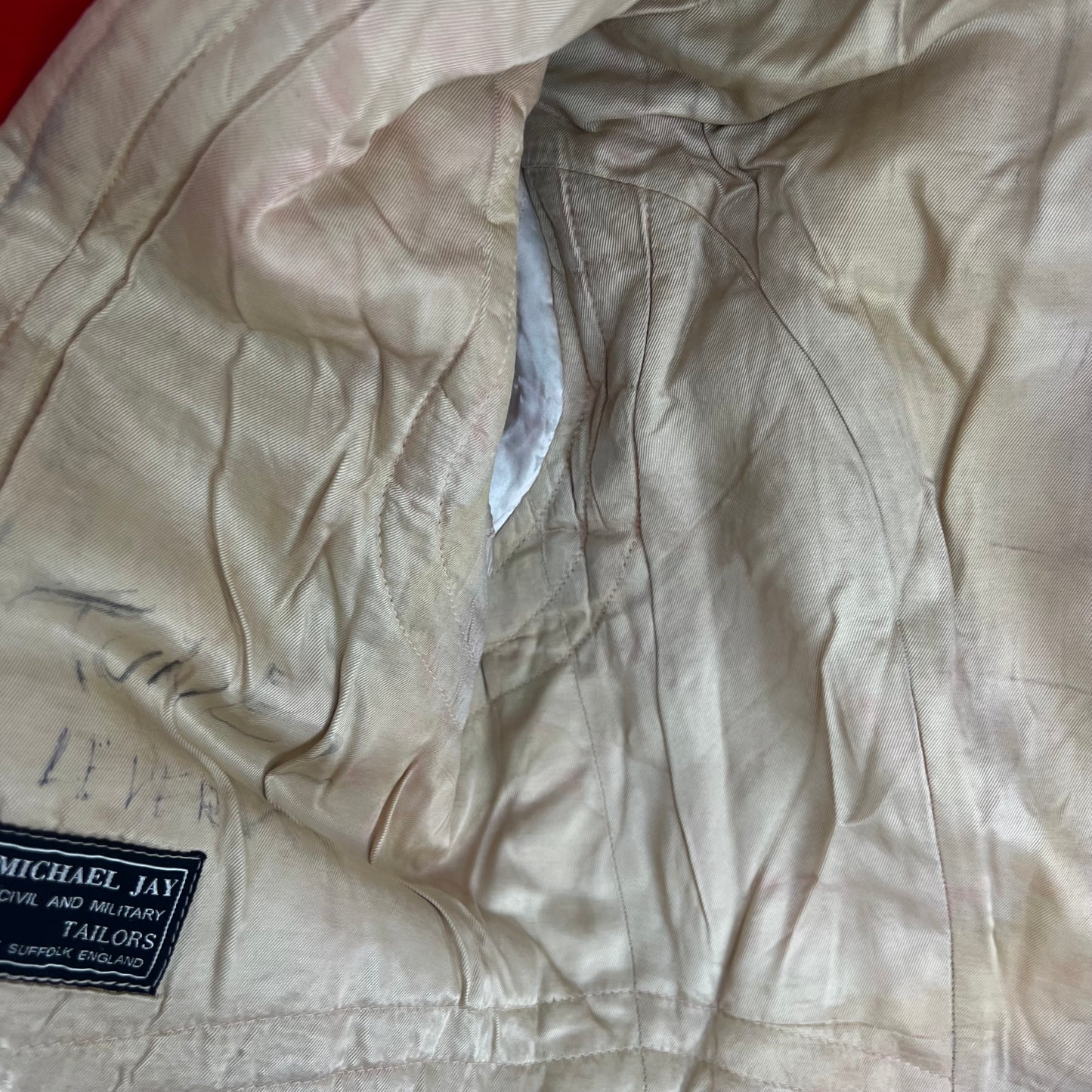 British Army Red Tunic Jacket - Queen's Division Minden Band - Large