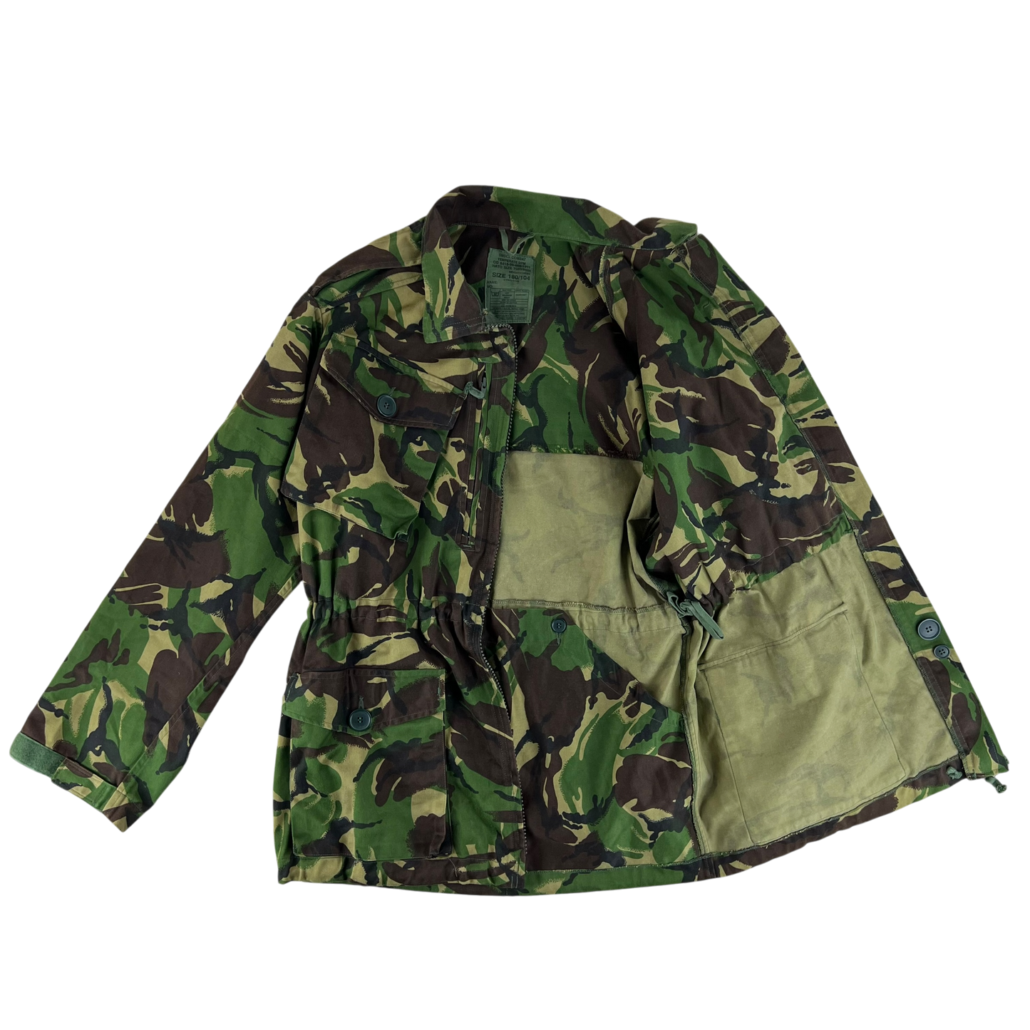 British Army 84 Pattern Woodland DPM Camo Combat Smock - Large 180/104