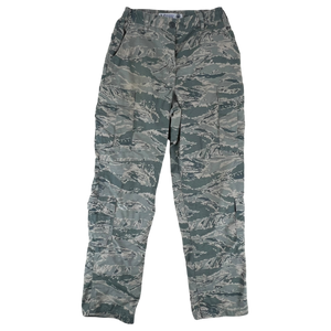US Air Force Womens Digital Tiger Stripe DTS Pixel Camouflage BDU Combat Trousers - W33 L34