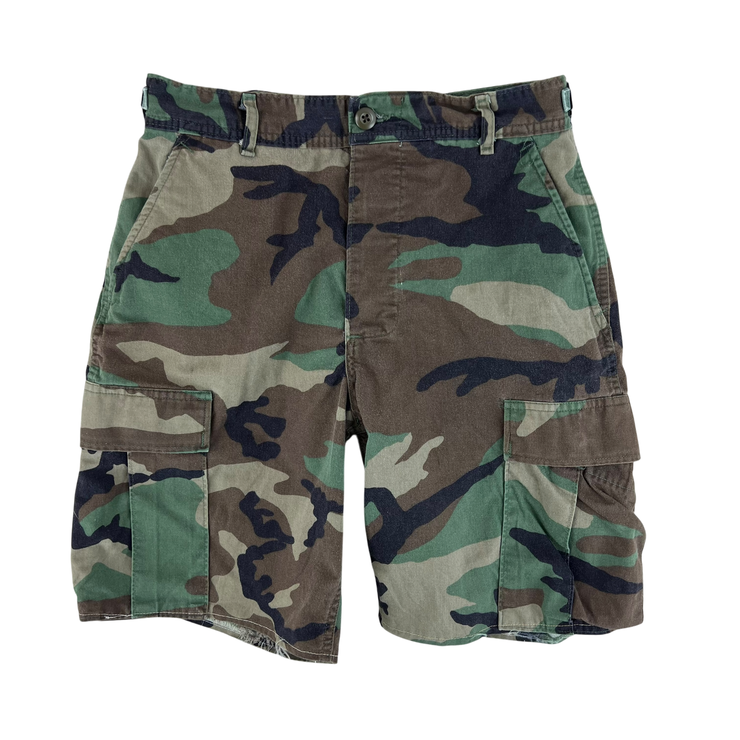 US Army M81 Woodland Camouflage Shorts - W30