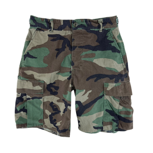 US Army M81 Woodland Camouflage Shorts - W30