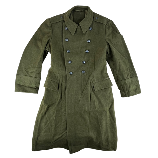 Romanian People's Army Khaki Wool Greatcoat - Medium
