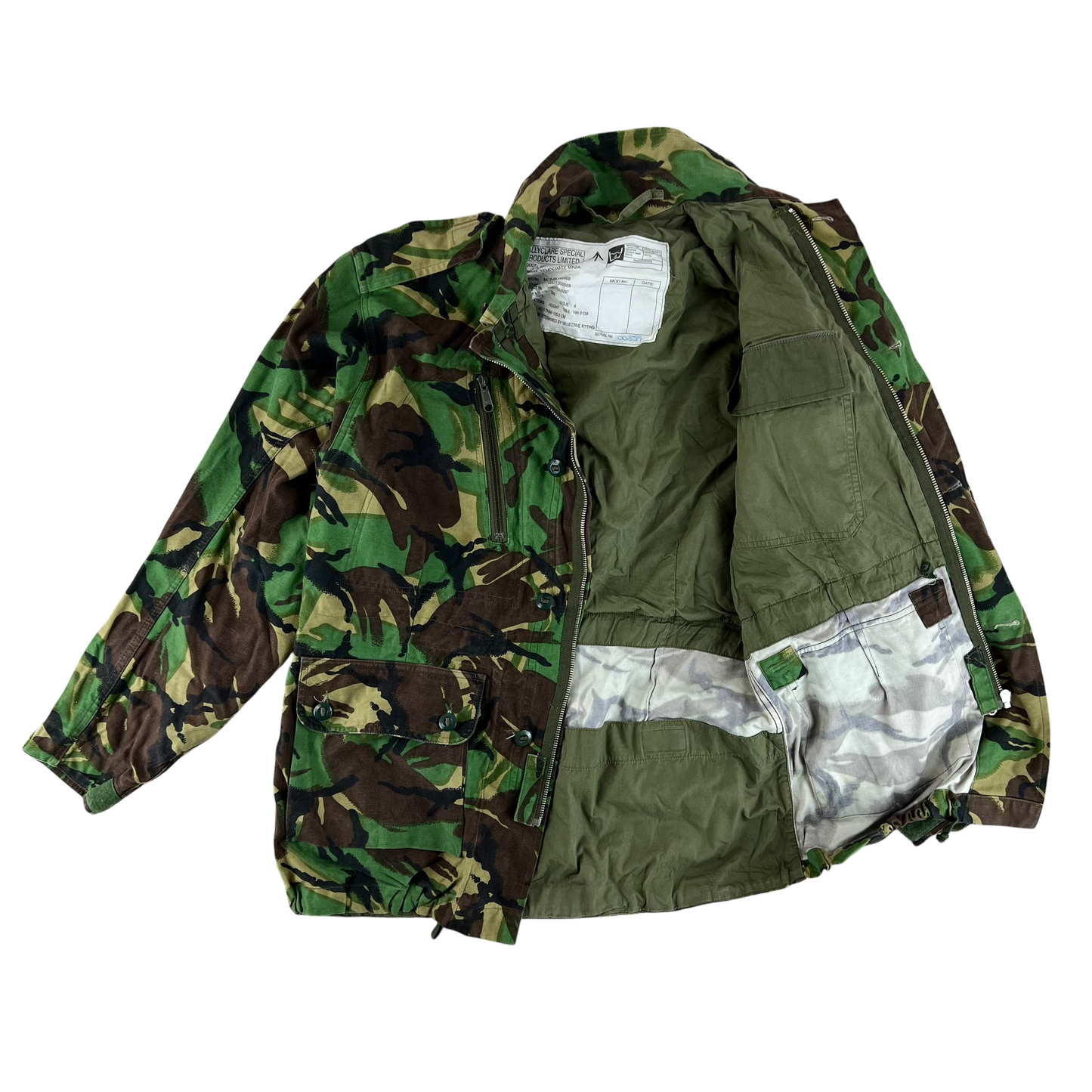 British RAF Aircrew Ballyclare Temperate DPM MK2A Jacket - Medium SIZE 7