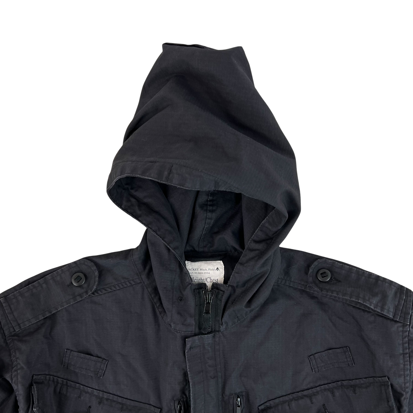 British Army SAS Police Black Field Jacket - Large 180/112
