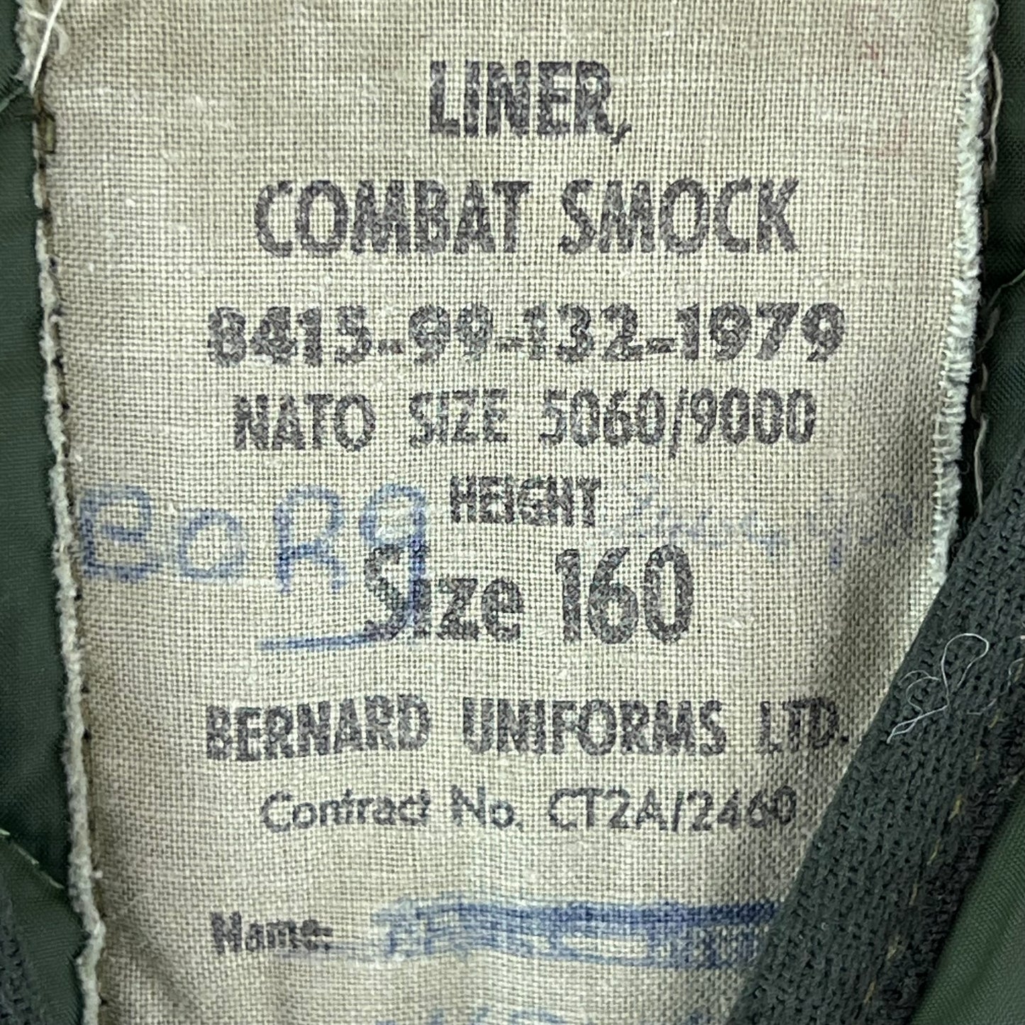 British Army Cold Weather Jacket Gilet Liner - Large