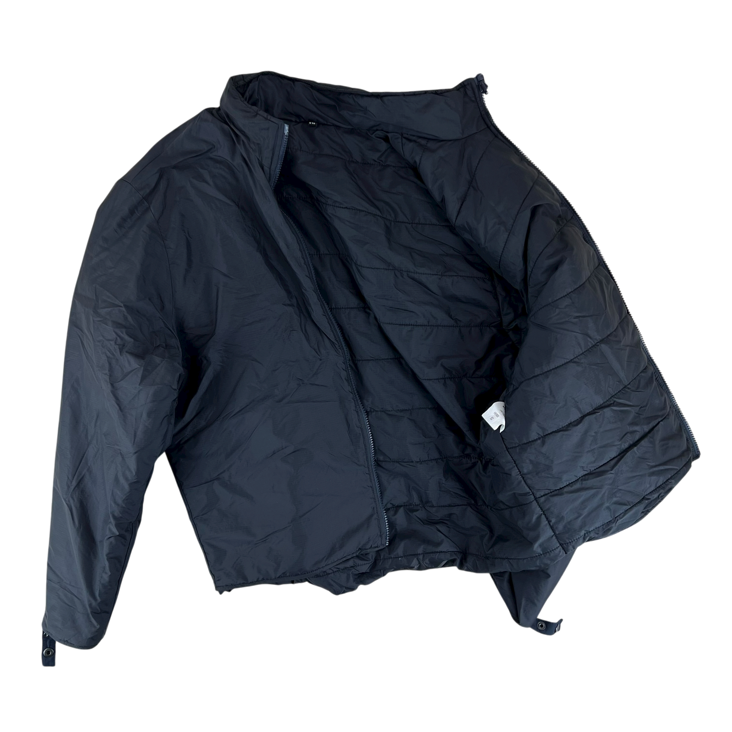 Dutch Army MoD Black Cold Weather Jacket / Jacket Liner - Large