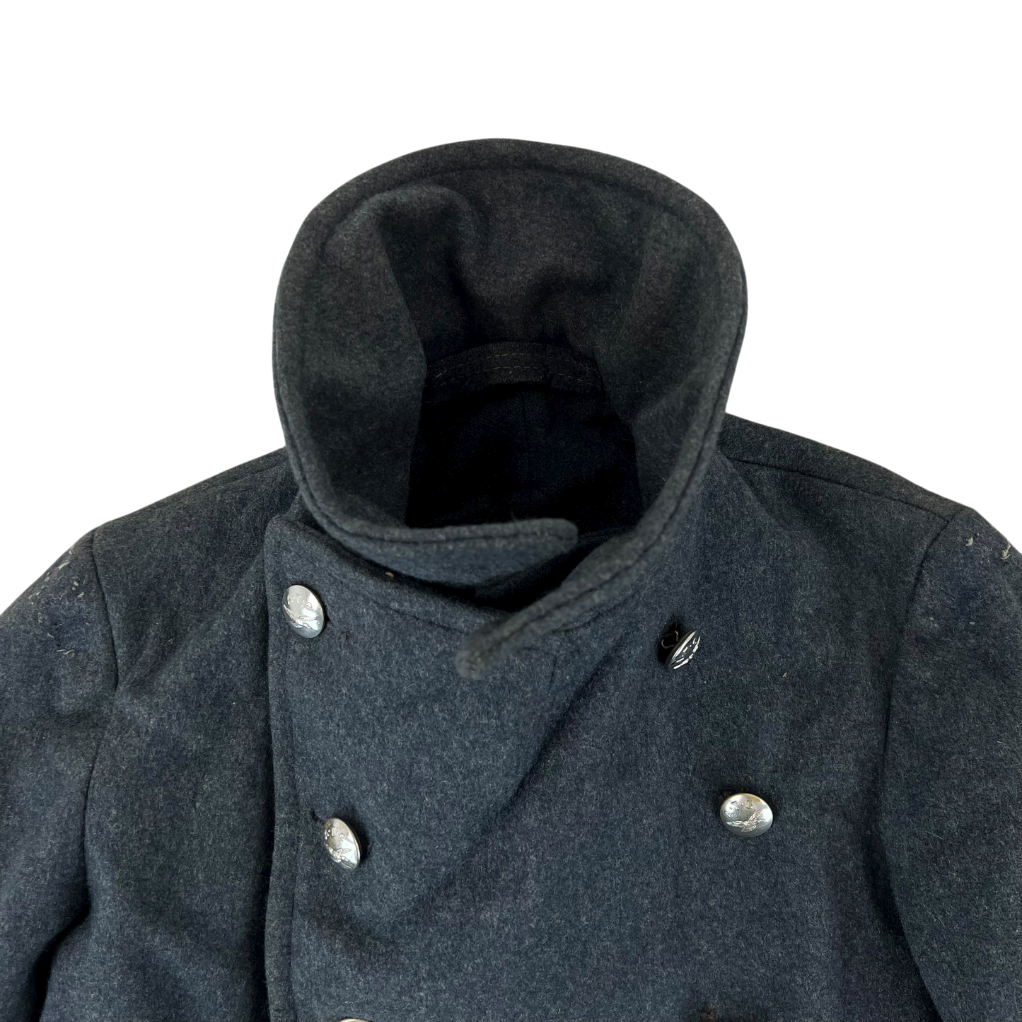 British RAF 50's New Pattern Wool Greatcoat - ATC - Small