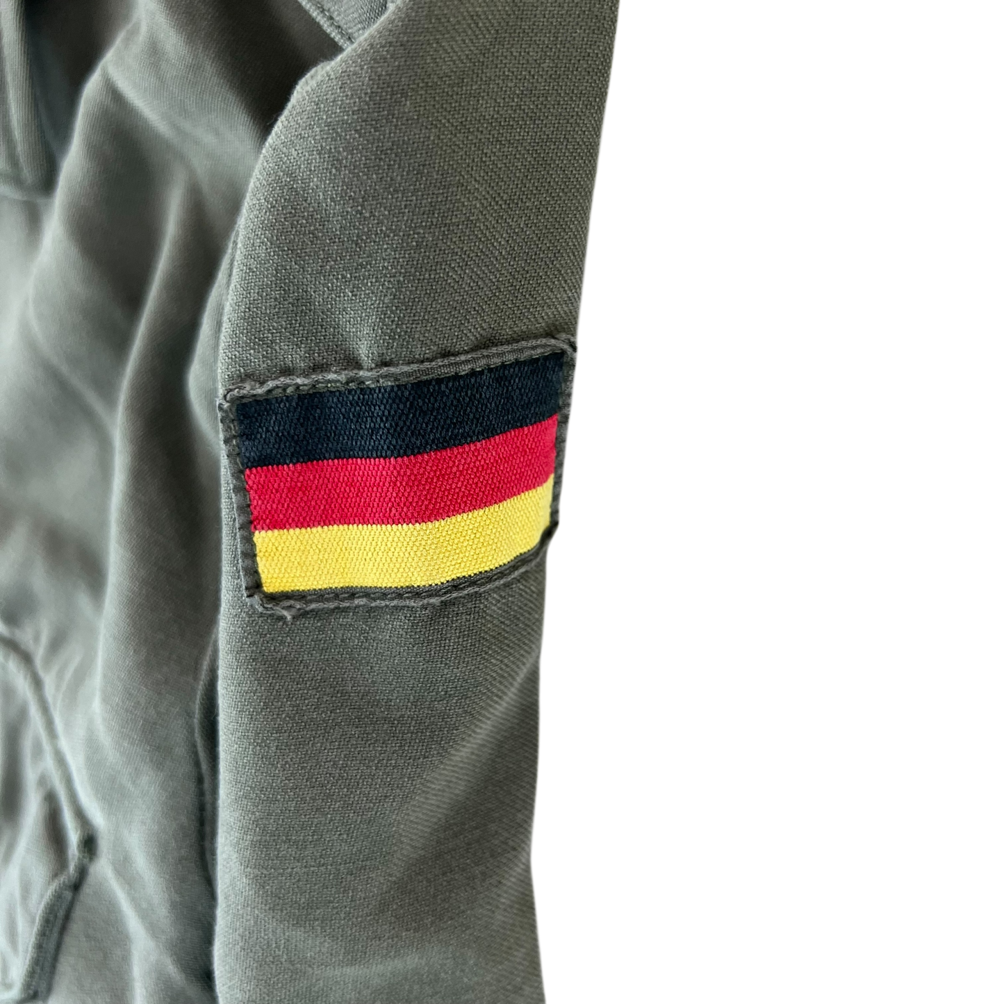 German Army Olive Green Long Sleeve Field Shirt - Medium GrNr 2