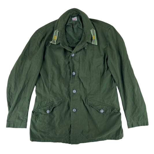 Swedish Army M59 Forest Green Field Jacket - Home Guard - X Large