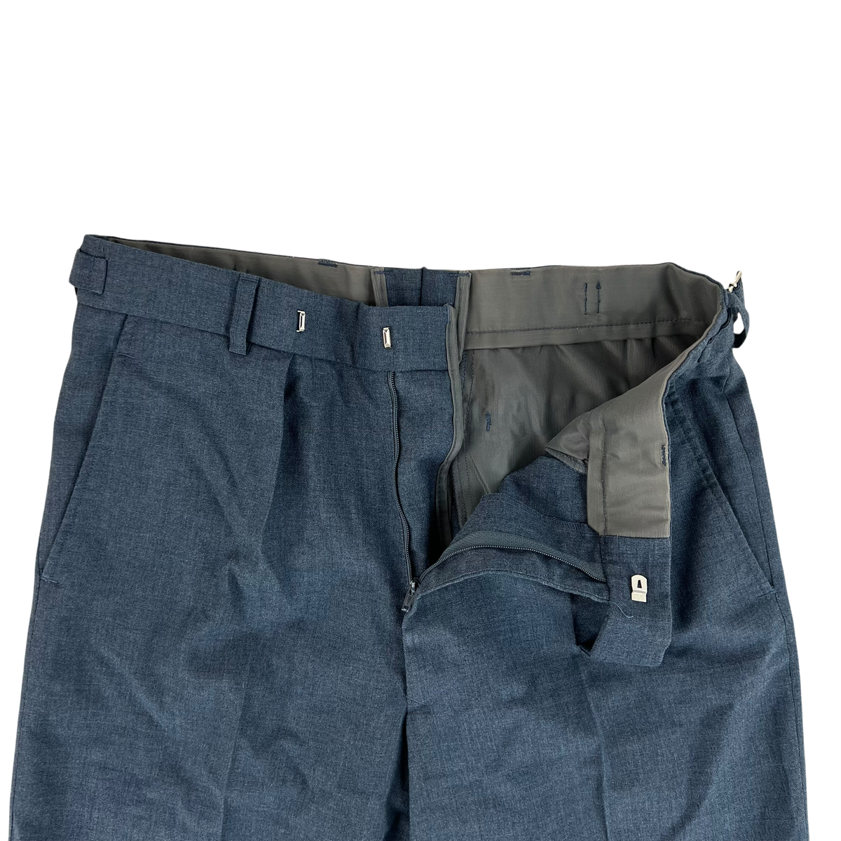 British RAF 72 Pattern Lightweight Blue-Grey Dress Trousers - W33 L30