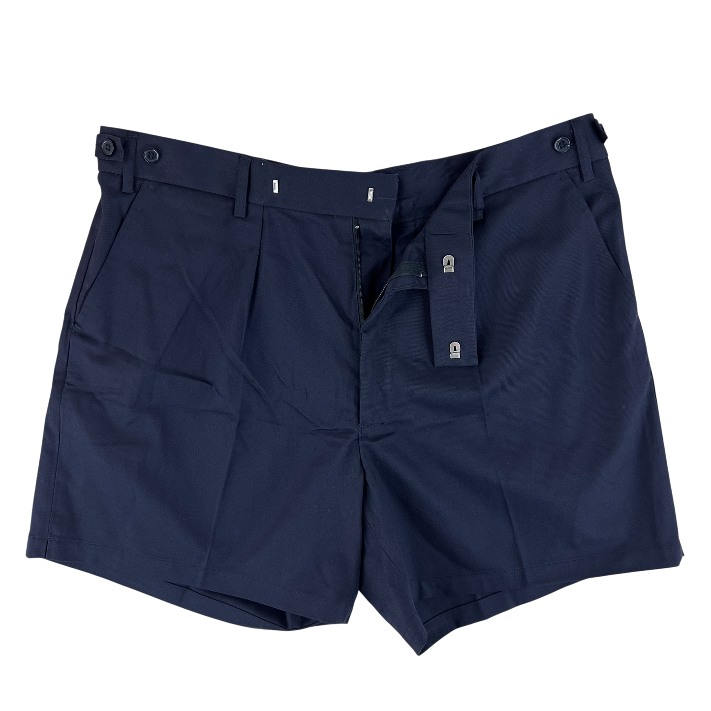 British Army / Tri-Services Navy Blue PTI Shorts - W37