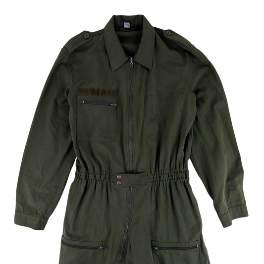 Austrian Army Anzug 75 Olive Drab Tanker Coveralls - Large