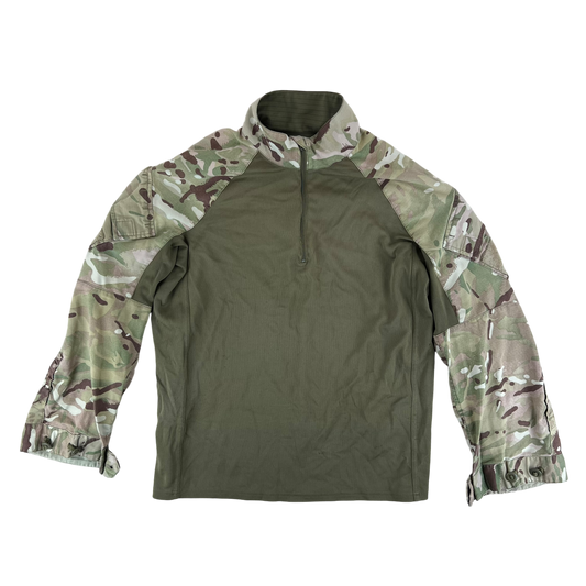 British Army MTP Camouflage Olive Green UBACS Combat Shirt - 180/100