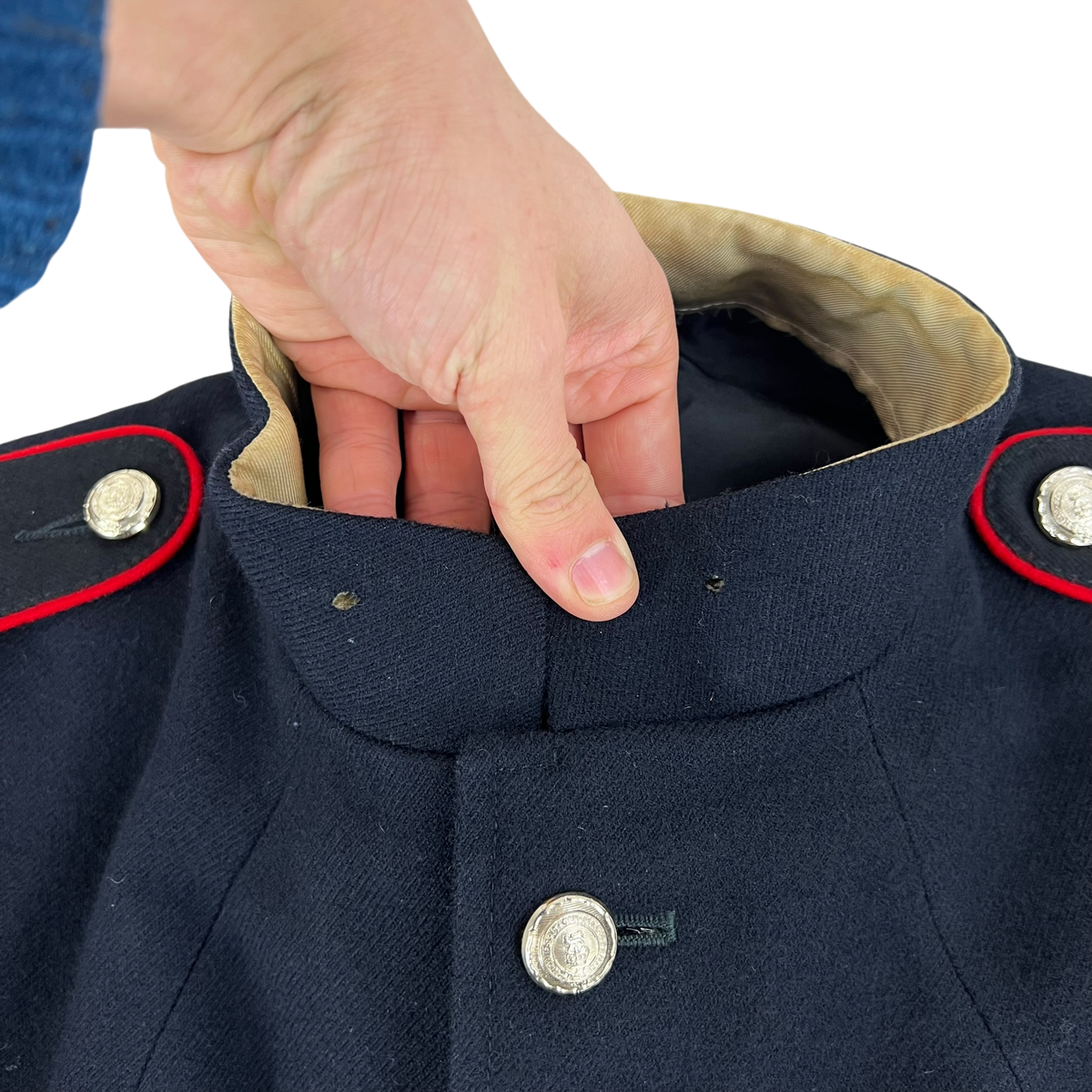 British Army No. 1 Dress Jacket w/ Belt - Royal Logistics Corps - Medium