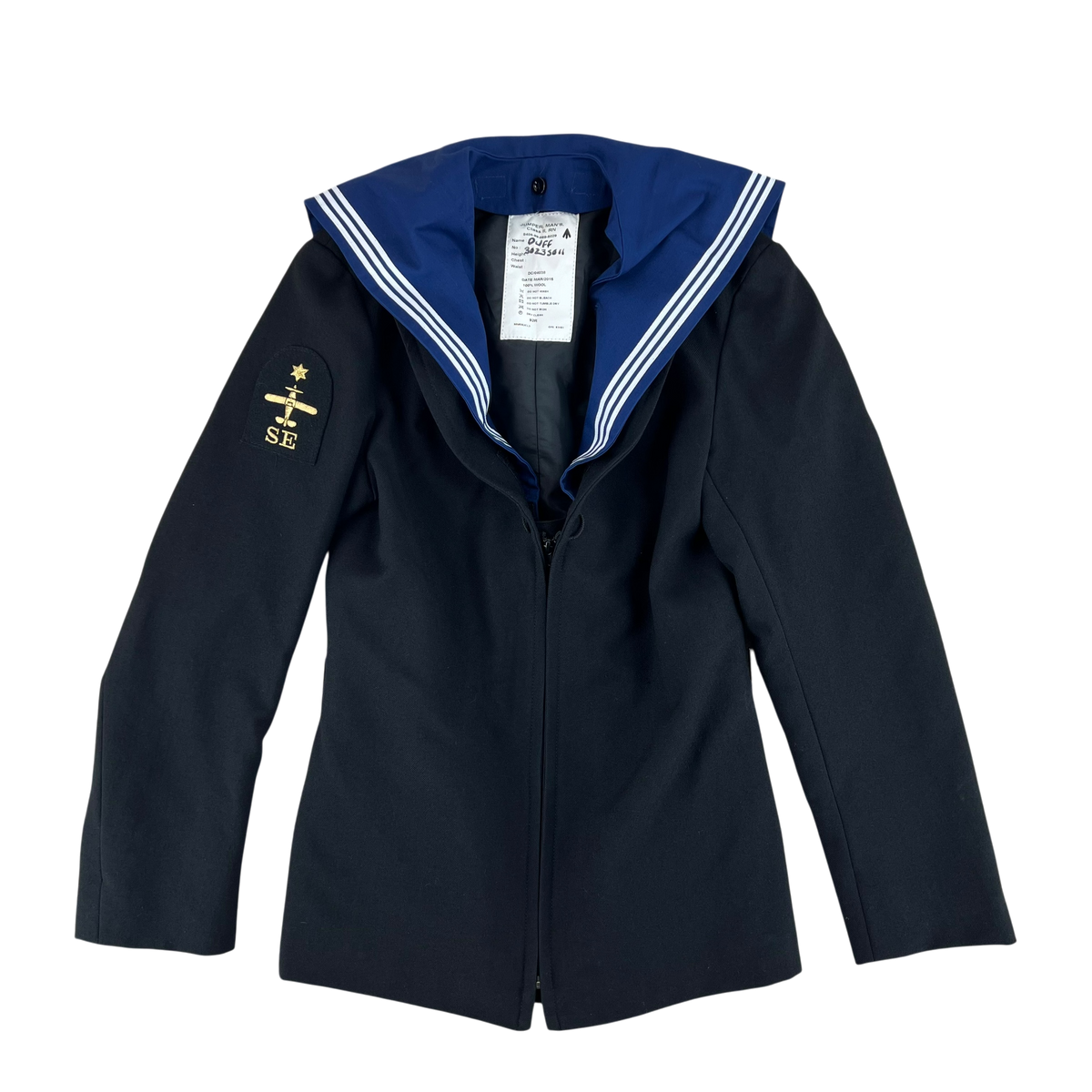 British Royal Navy Class II Jumper Sailor's Top - Medium 92R
