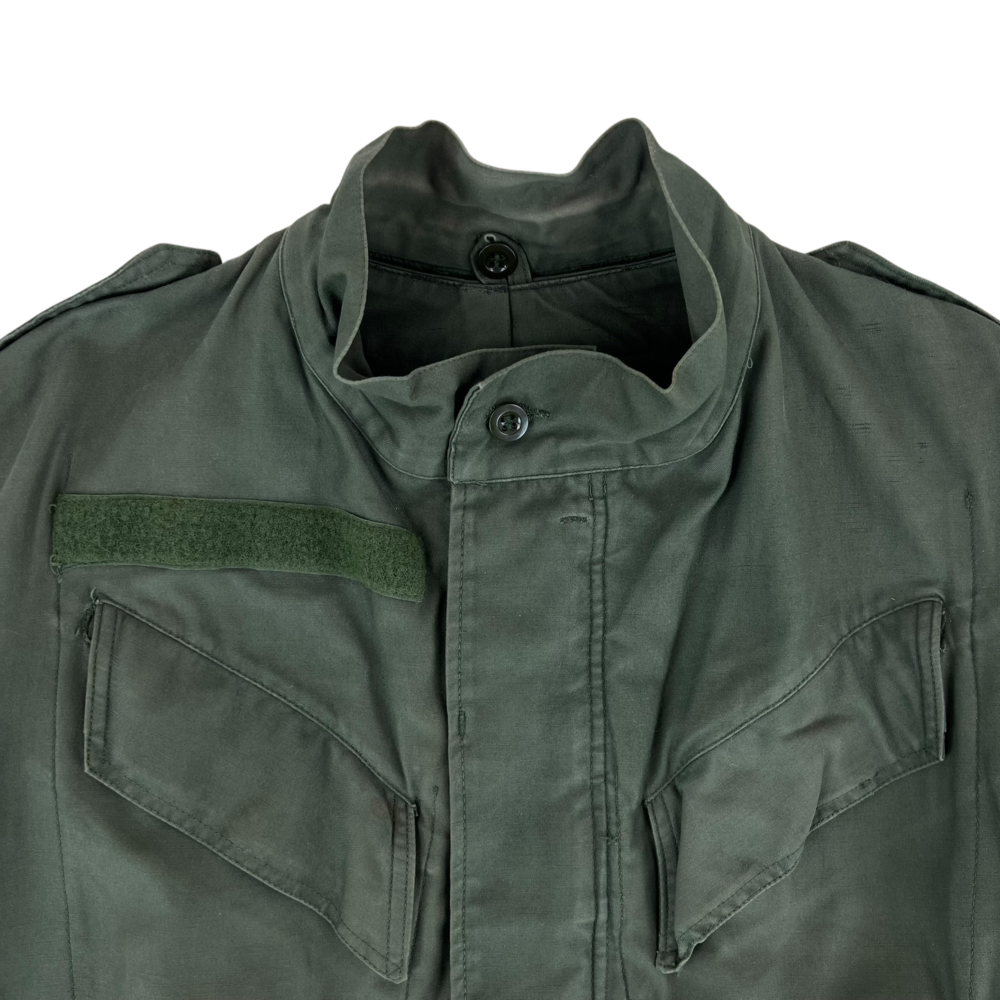 Belgian Army M64 Olive Green Field Jacket - Large